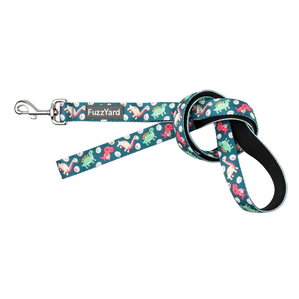15% OFF: FuzzYard Dog Leash (Dinosaur Land)