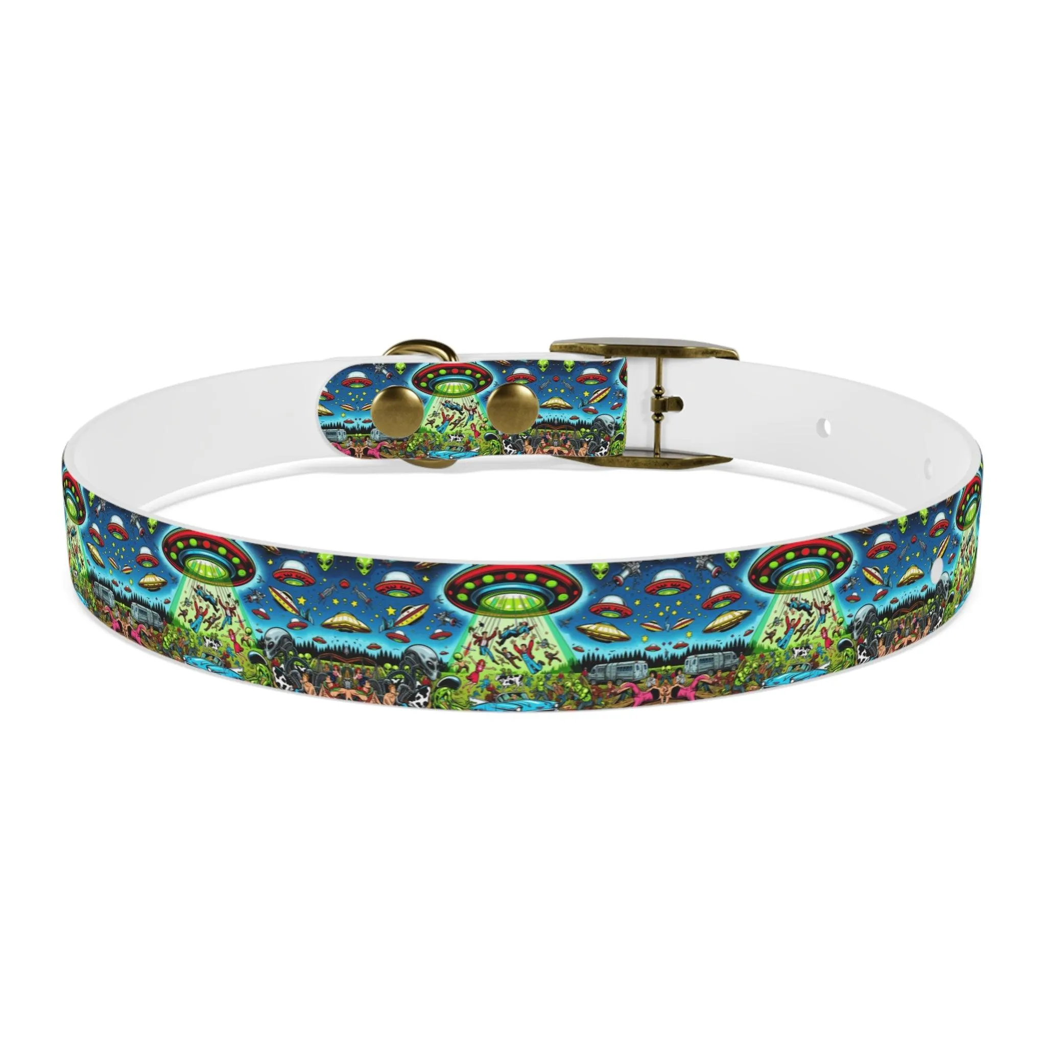 Beam Me Up, Bro! Dog Collar