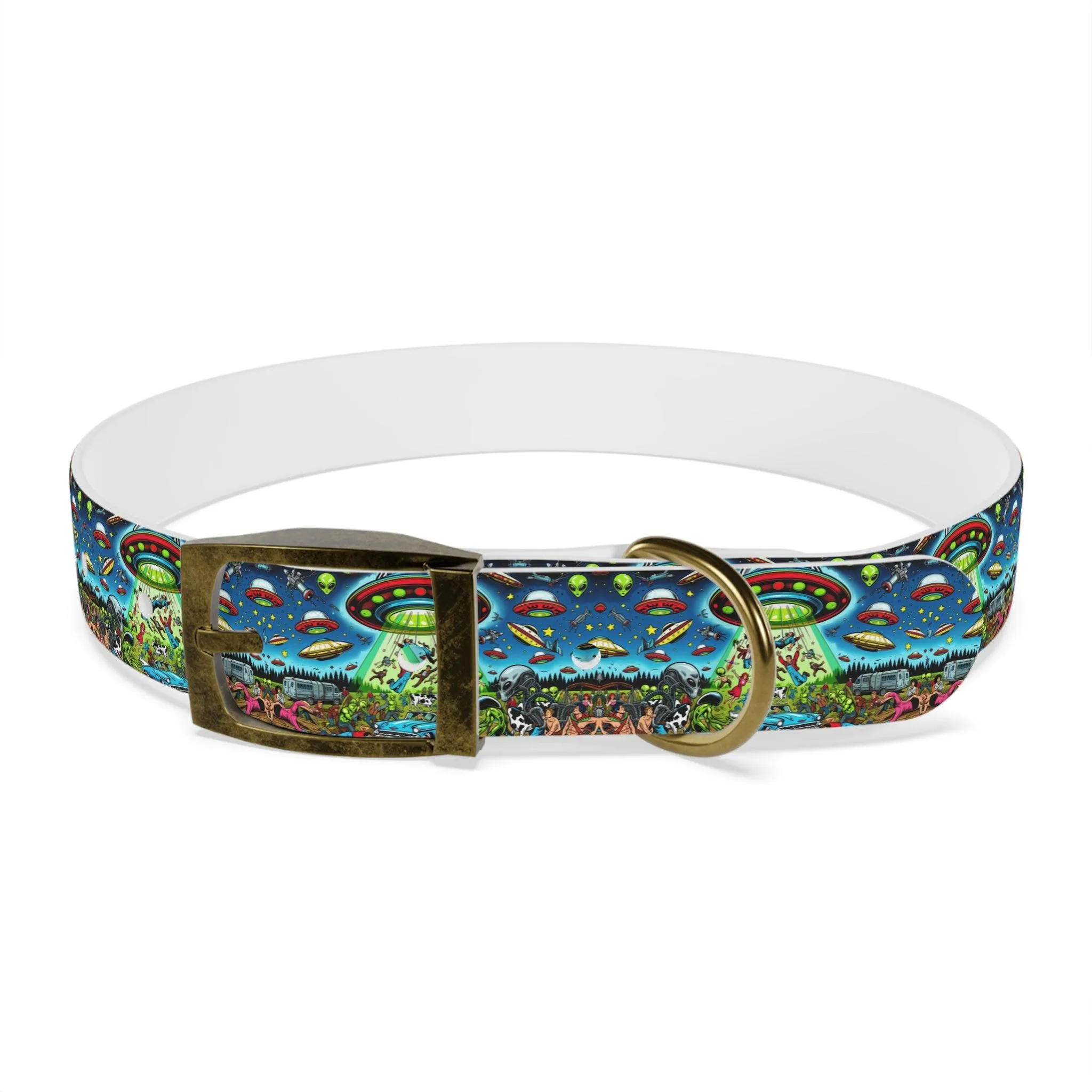 Beam Me Up, Bro! Dog Collar