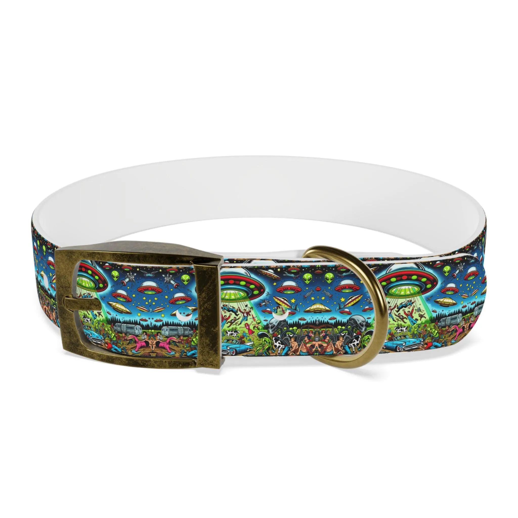 Beam Me Up, Bro! Dog Collar