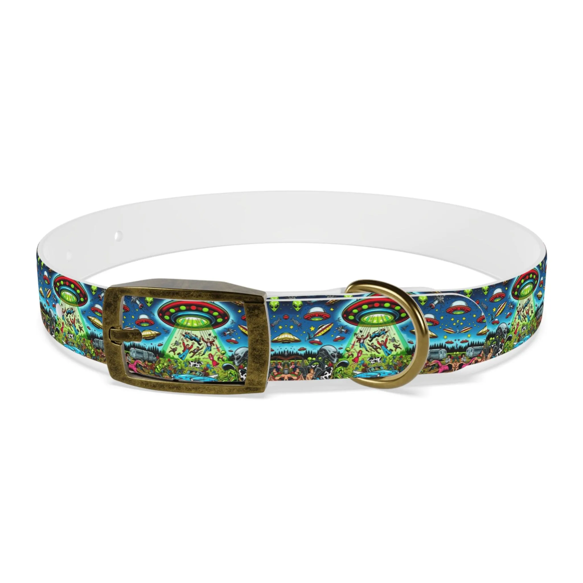 Beam Me Up, Bro! Dog Collar