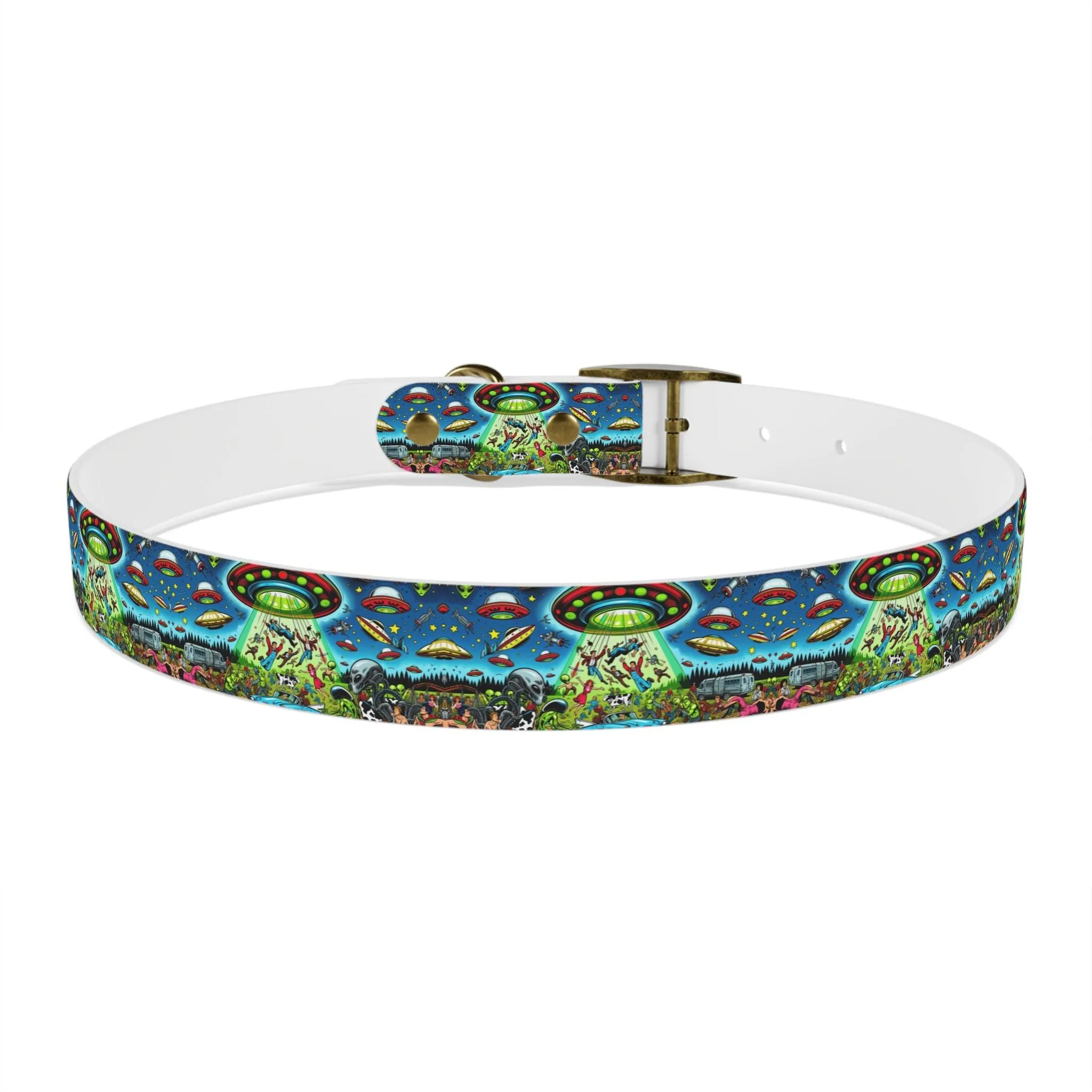 Beam Me Up, Bro! Dog Collar