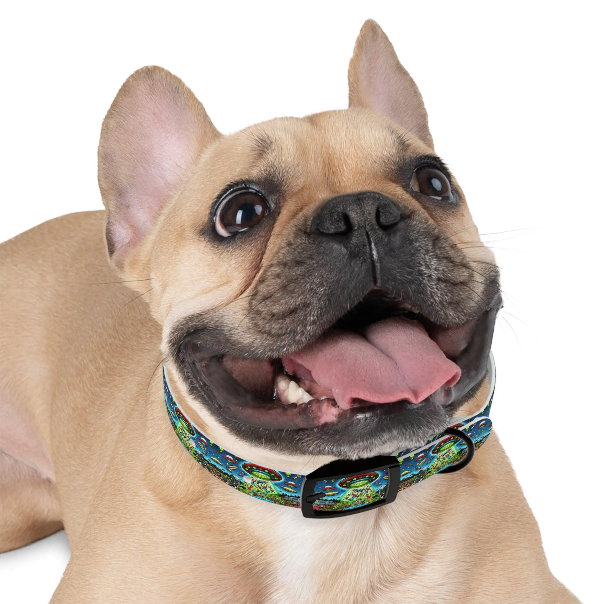 Beam Me Up, Bro! Dog Collar