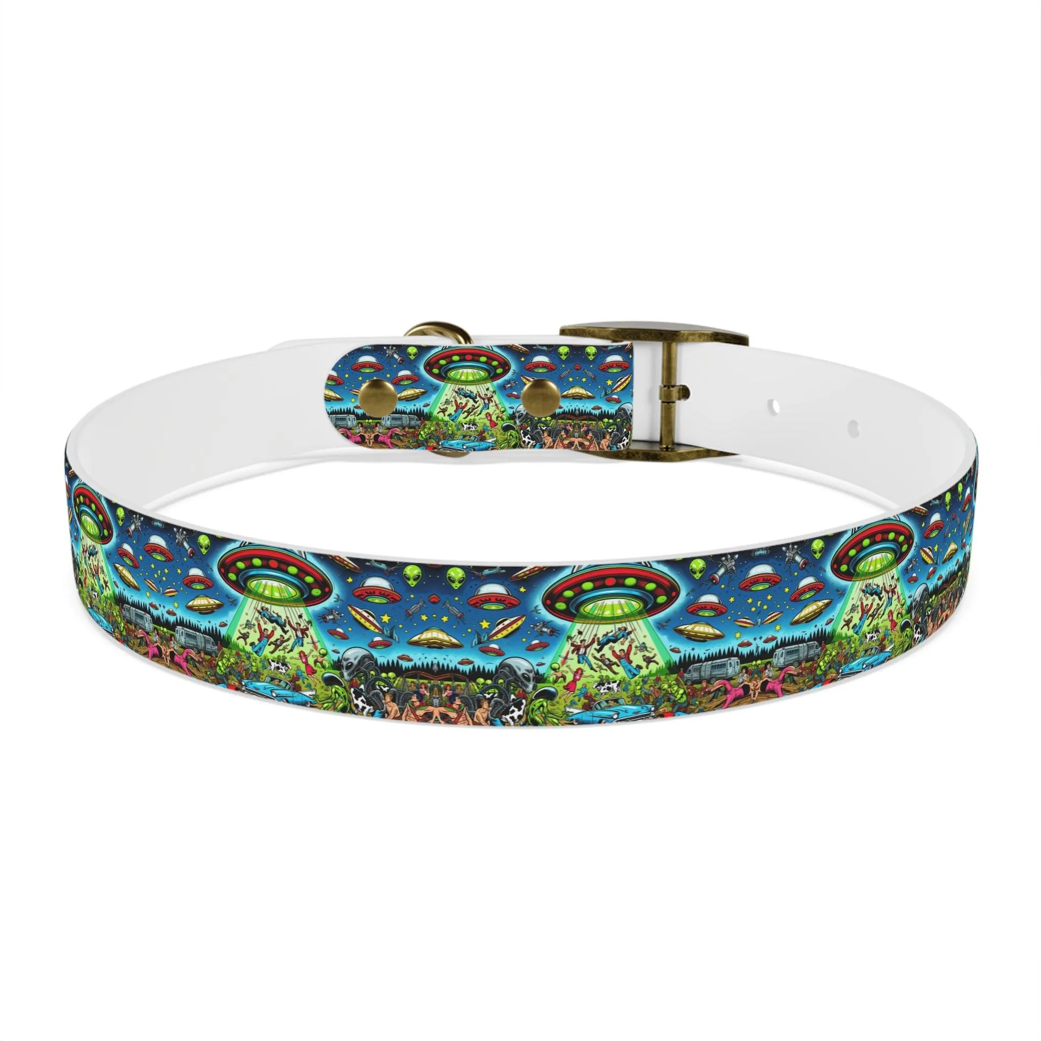 Beam Me Up, Bro! Dog Collar