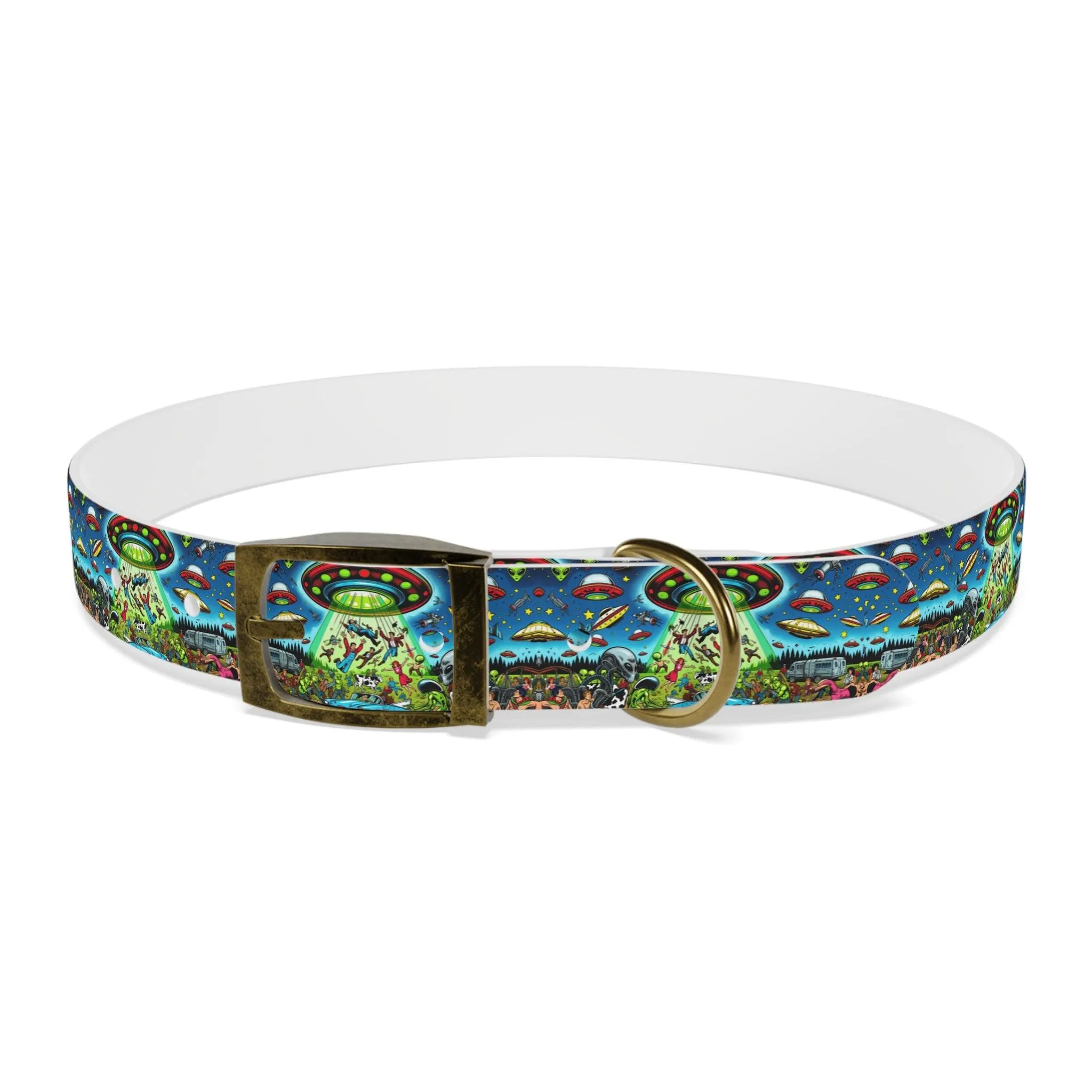 Beam Me Up, Bro! Dog Collar