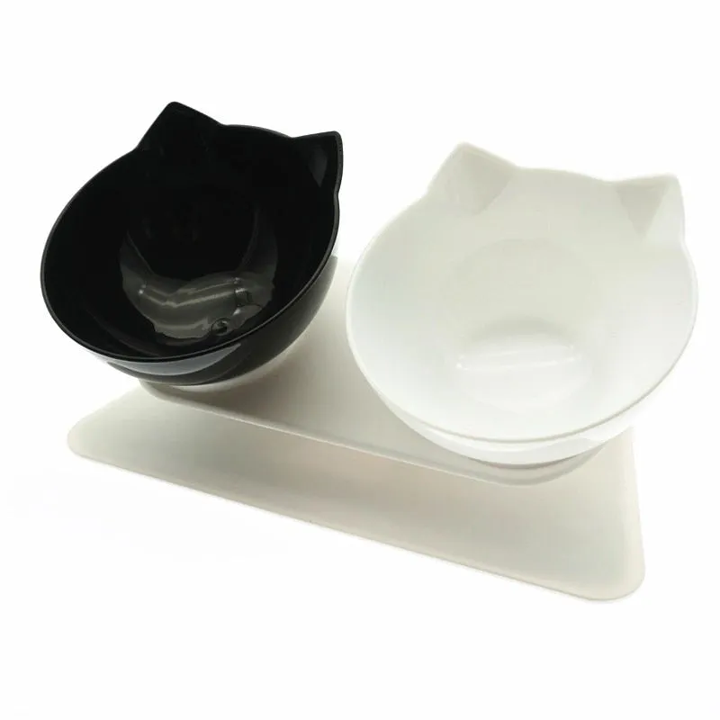 Best Universal Non-Slip Double Elevated Pet Bowl Feeder With Stand