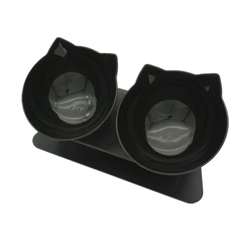 Best Universal Non-Slip Double Elevated Pet Bowl Feeder With Stand