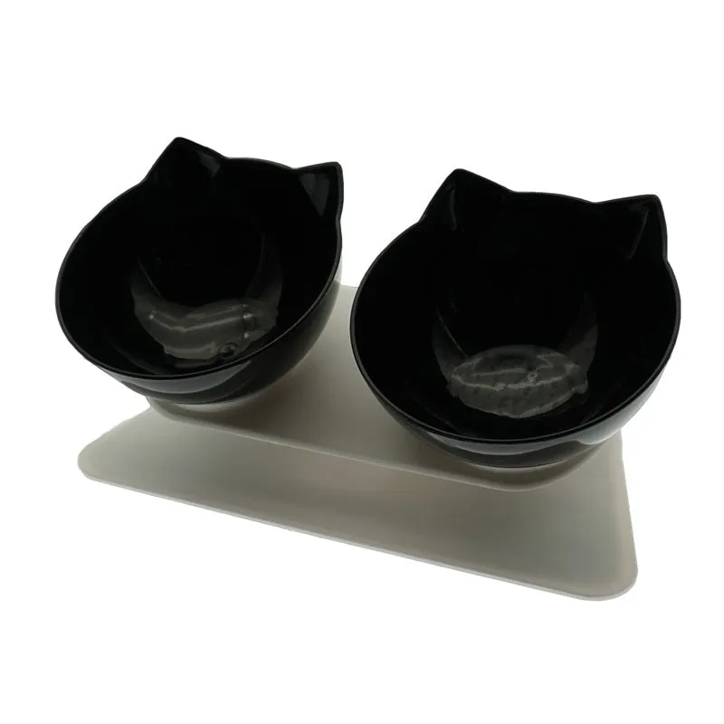Best Universal Non-Slip Double Elevated Pet Bowl Feeder With Stand