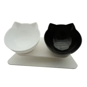 Best Universal Non-Slip Double Elevated Pet Bowl Feeder With Stand
