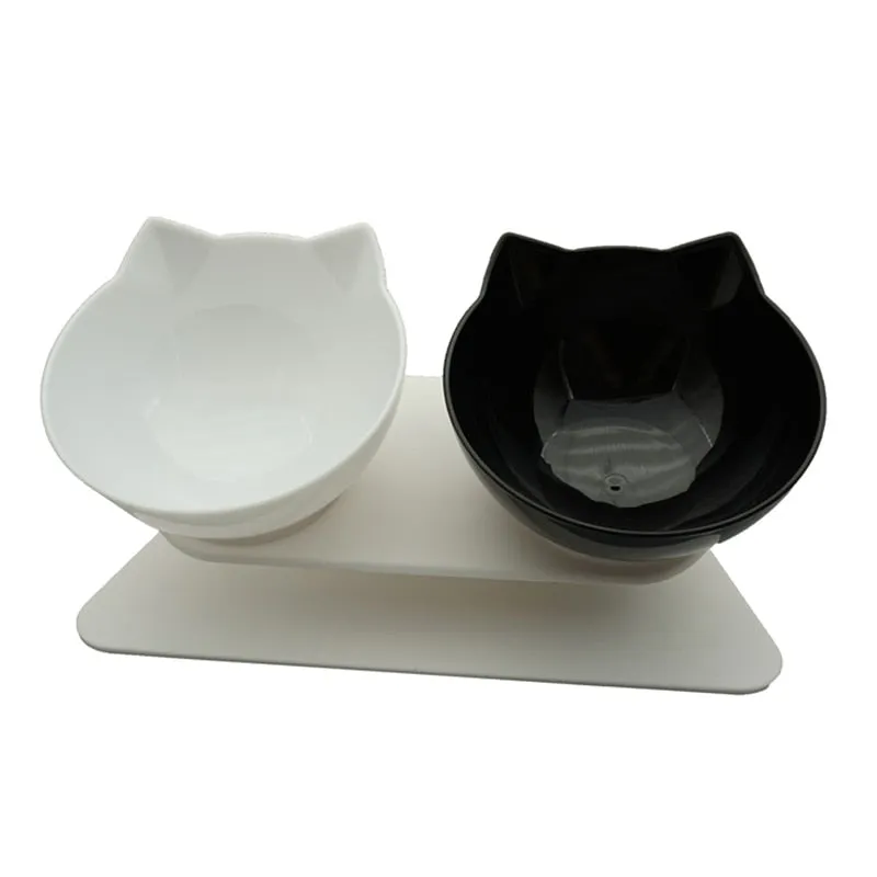 Best Universal Non-Slip Double Elevated Pet Bowl Feeder With Stand