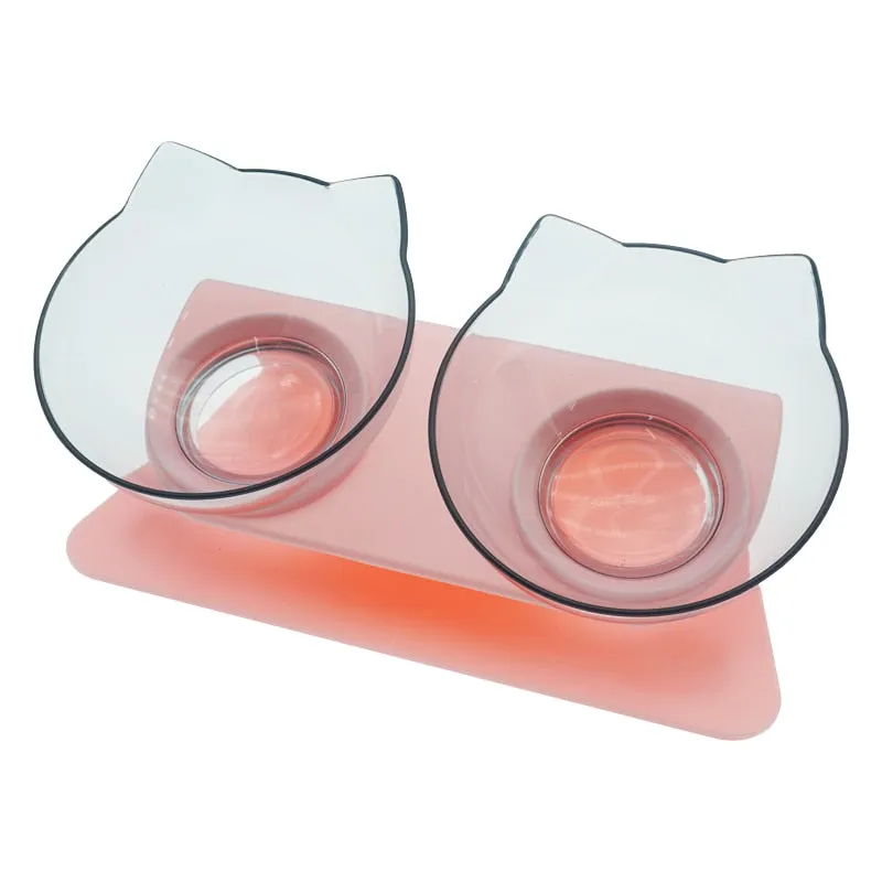 Best Universal Non-Slip Double Elevated Pet Bowl Feeder With Stand