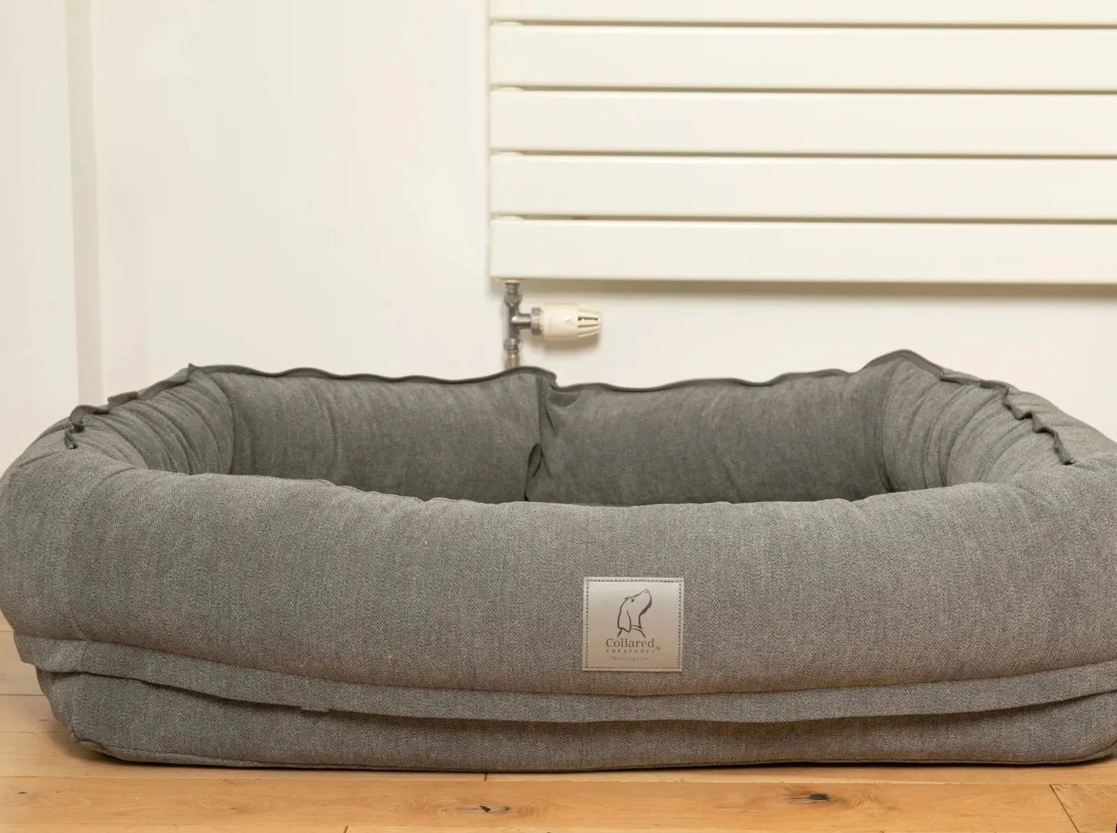 Bolster Bed Grey