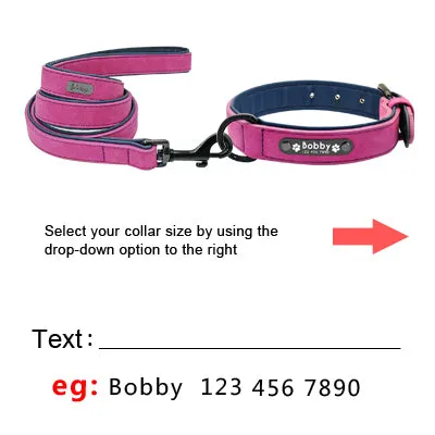 Custom Dog Collars Leather Personalized