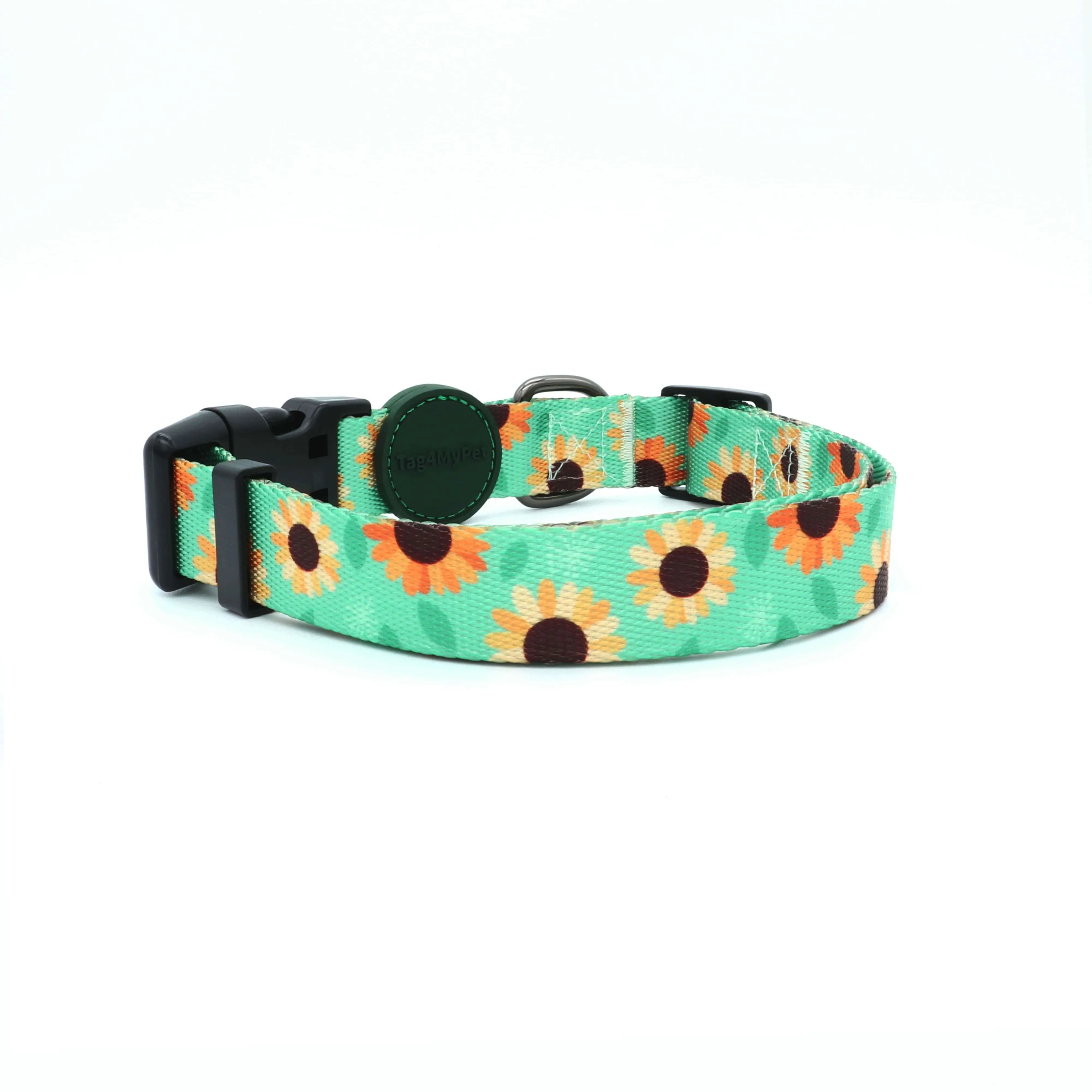 Custom Dog Collars  - Sun Flower