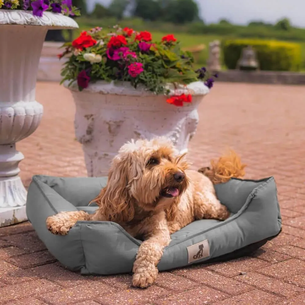 Dexter Waterproof Dog Bed Grey - Size S/M/L