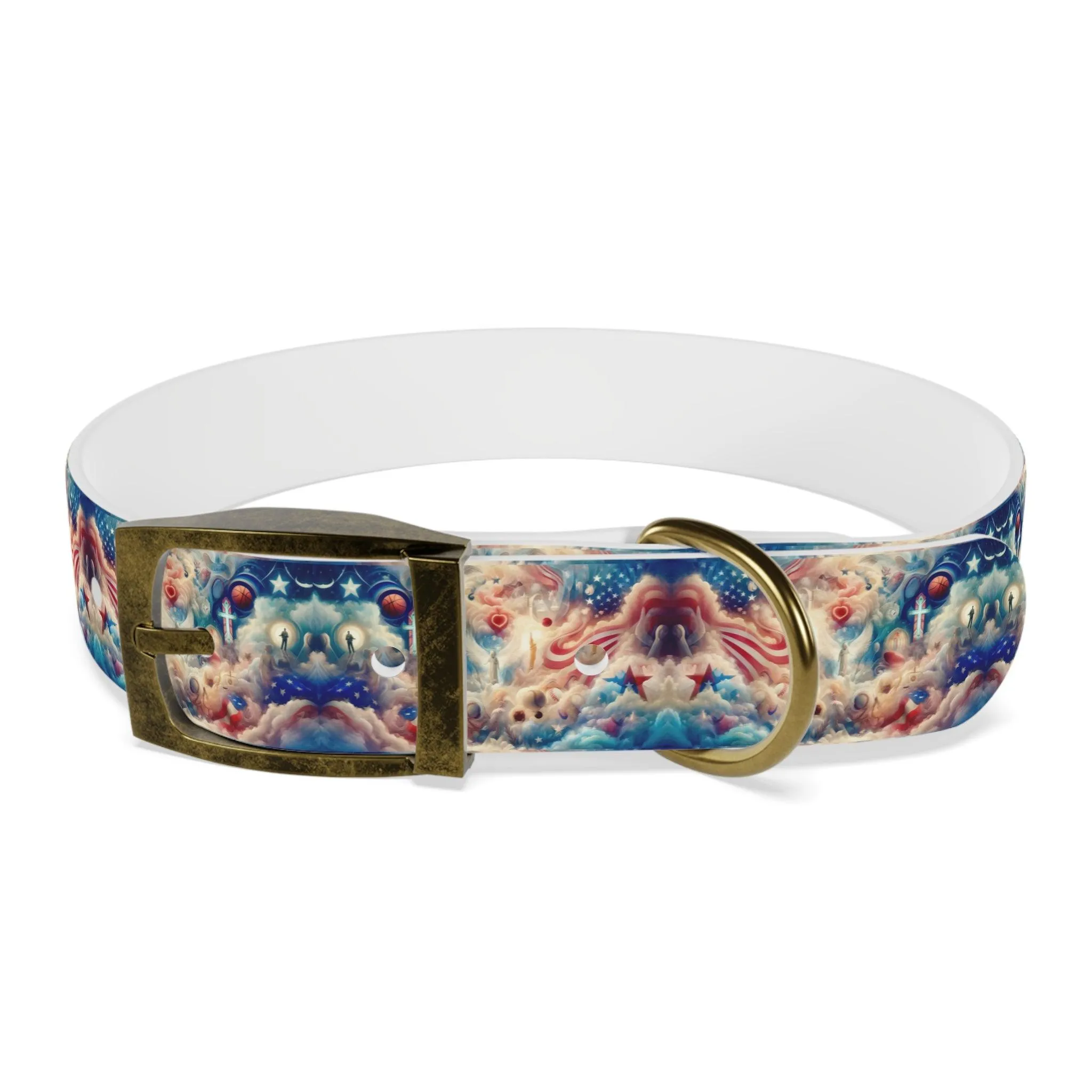 Faith and Finish Line Dog Collar