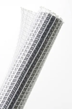 Flexo Self-Wrapping Sleeve, 2" F-6, Clear White, Price per foot, specify length