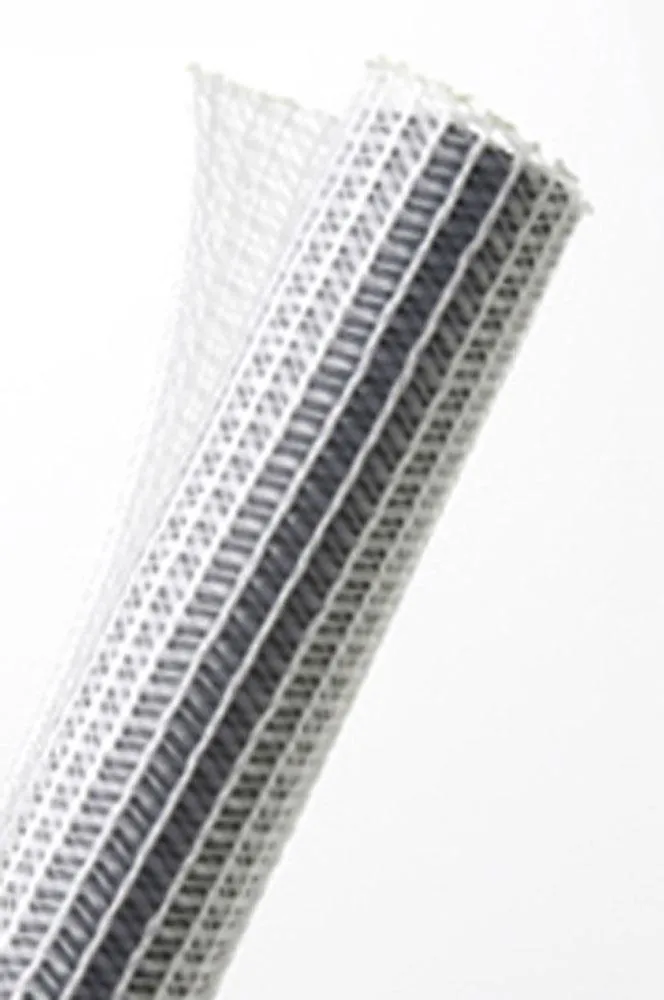 Flexo Self-Wrapping Sleeve, 2" F-6, Clear White, Price per foot, specify length