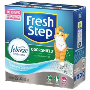 Fresh Step Odor Shield Clumping Cat Litter - 25 lbs.