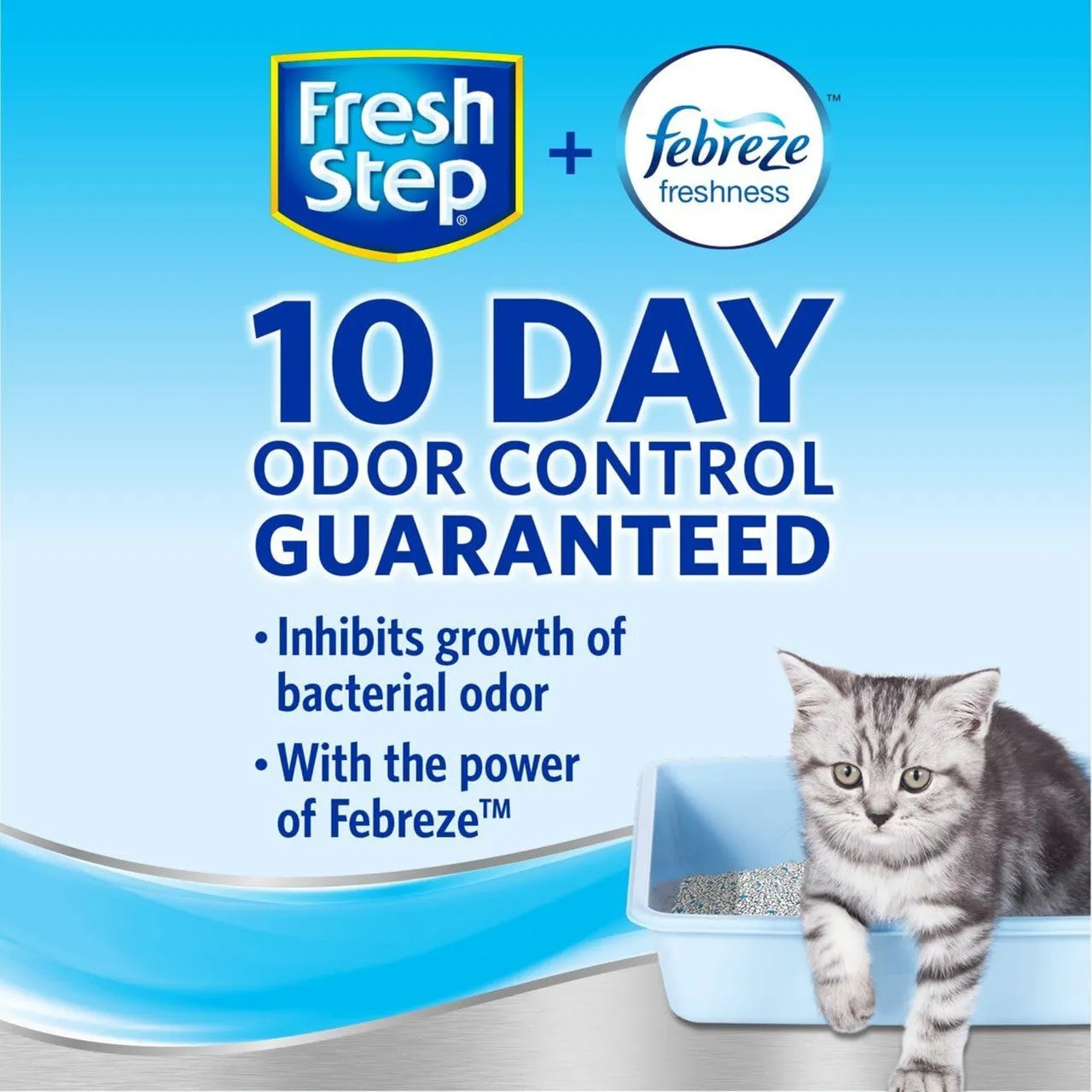 Fresh Step Odor Shield Clumping Cat Litter - 25 lbs.