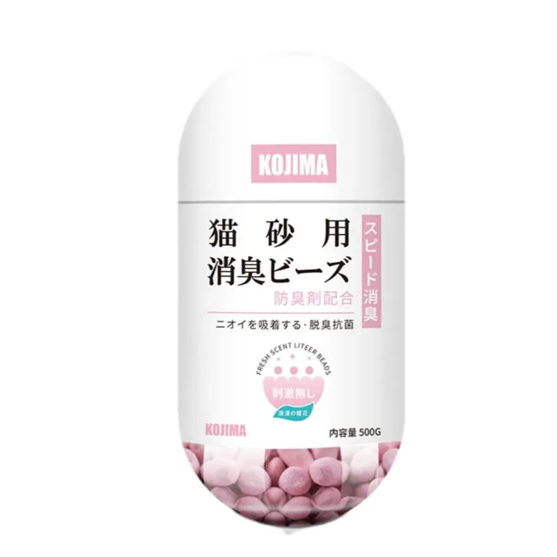 Kojima Cherry Blossoms Cat Litter Deodorant Beads 450ml