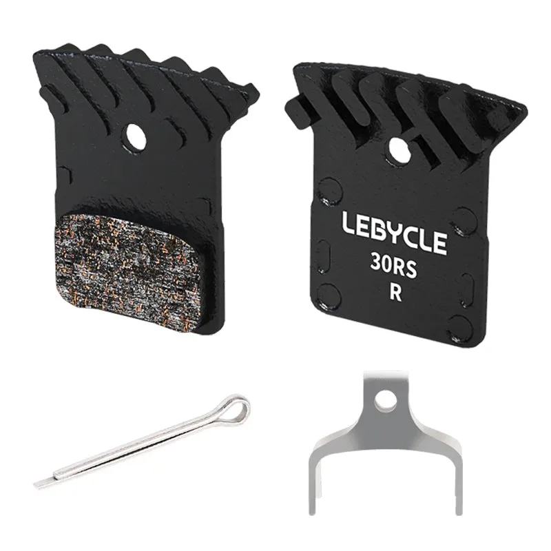 Lebycle cooling brake pads Semi-metal Full Metallic Resin Ice Cooling Tech Brake Pads For SAINT M810 M820 BR-RS405 BR-M9000