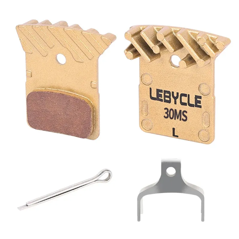 Lebycle cooling brake pads Semi-metal Full Metallic Resin Ice Cooling Tech Brake Pads For SAINT M810 M820 BR-RS405 BR-M9000