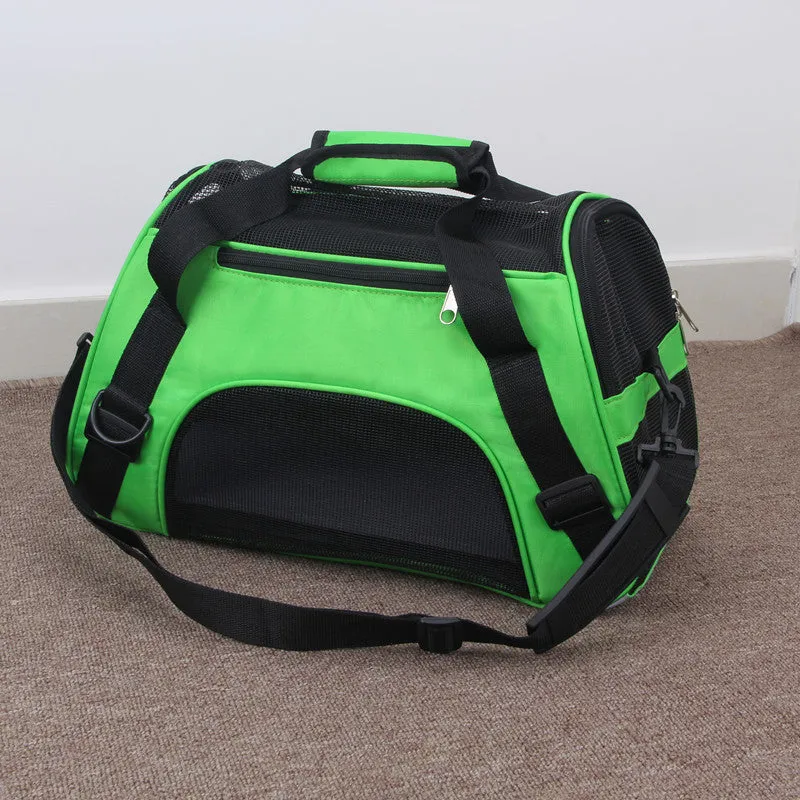 MeshVenture Portable Pet Carrier Bag - The Nevermore Pet Carriers - Travel Accessories