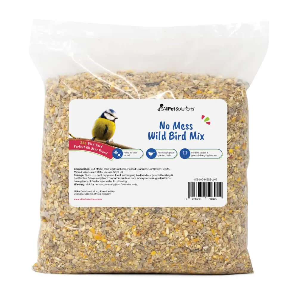 No Mess Wild Bird Mix 2kg