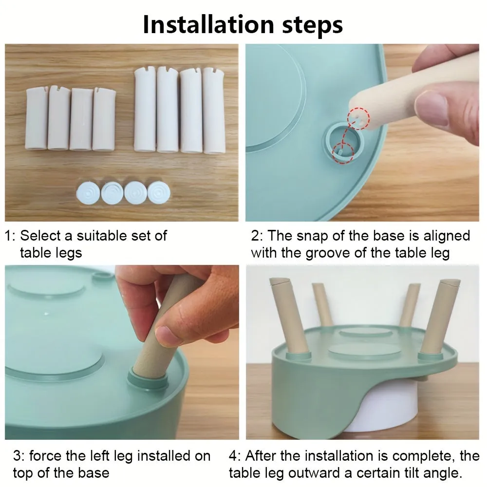 NonSlip Pet Double Feeding Bowl with Neck Protection