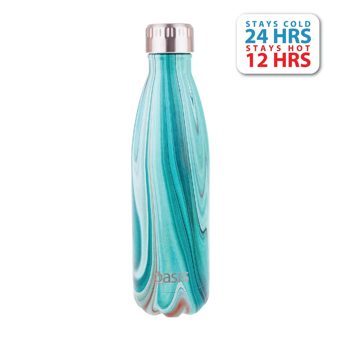 Oasis Stainless Steel Insulated Water Bottle 500ML (Printed)