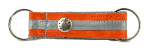 Orange Reflective Snappy Keychain - 412