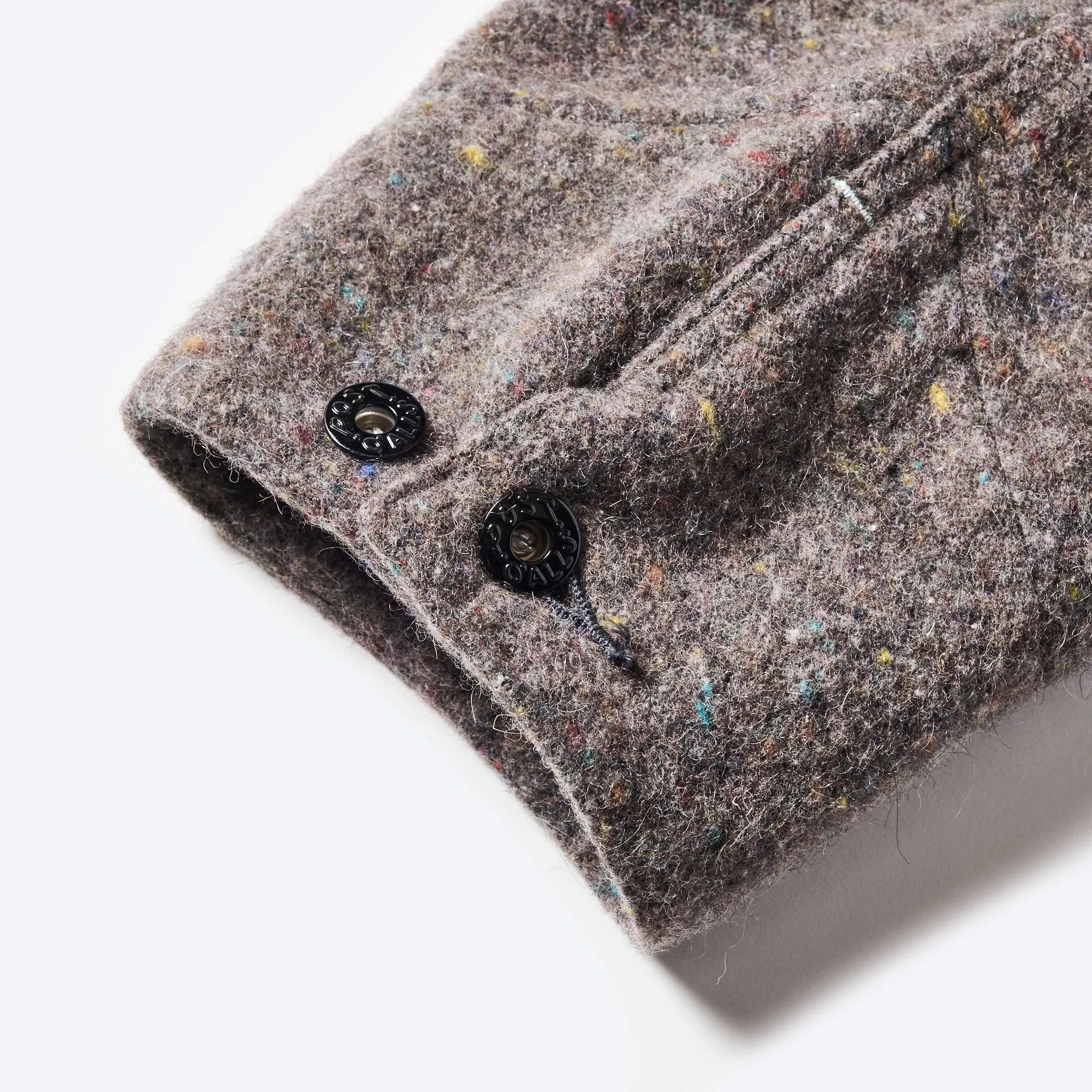 Post O'Alls Polarfleece Jacket Trashed Wool - Base