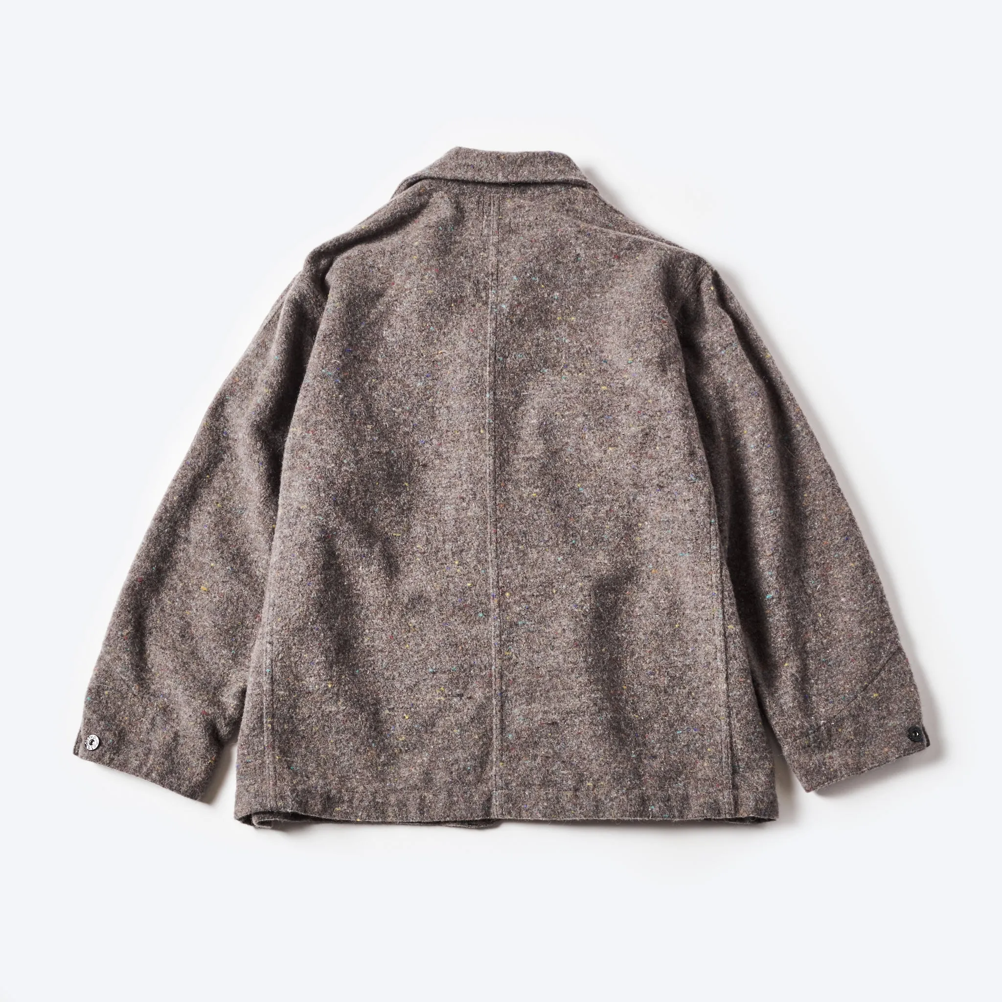 Post O'Alls Polarfleece Jacket Trashed Wool - Base