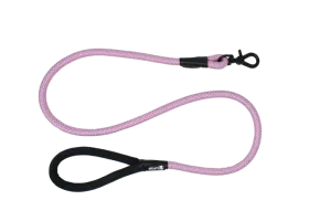 Rope Leash With Reflective Stitching