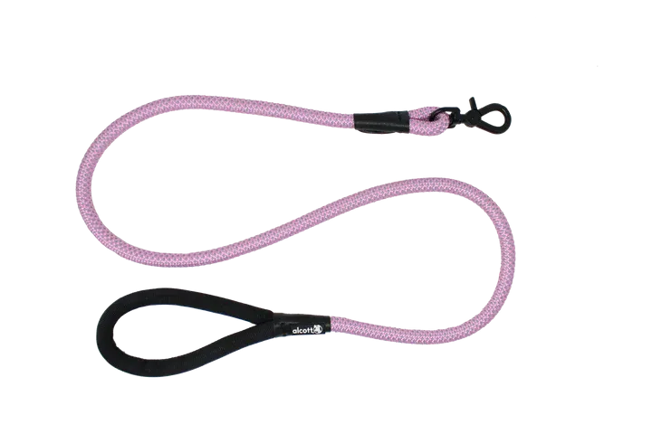 Rope Leash With Reflective Stitching