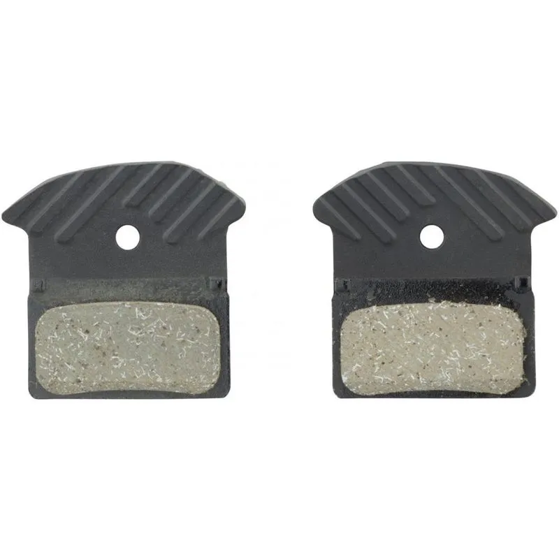 Shimano J03A Resin Disc Brake Pad with Fin & Spring