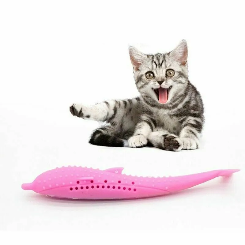 Silicone Catnip Fish Toys