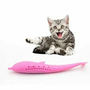Silicone Catnip Fish Toys