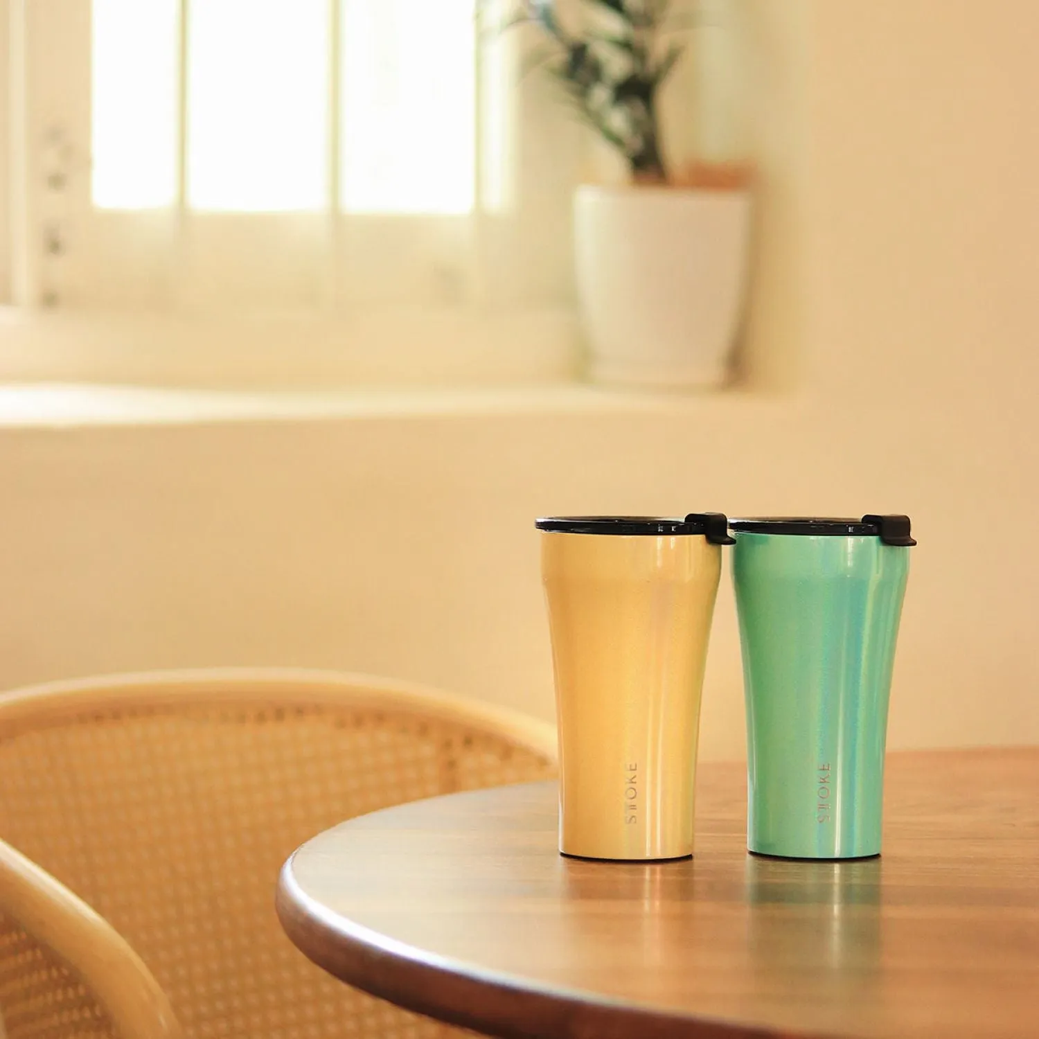 STTOKE Leakproof Ceramic Insulated Cup 16oz (Unicorn)