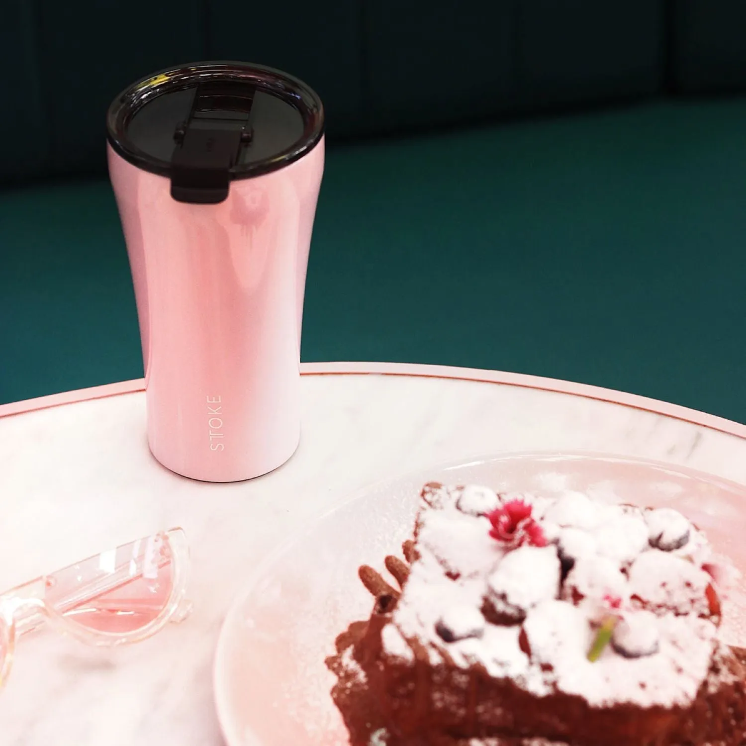 STTOKE Leakproof Ceramic Insulated Cup 16oz (Unicorn)