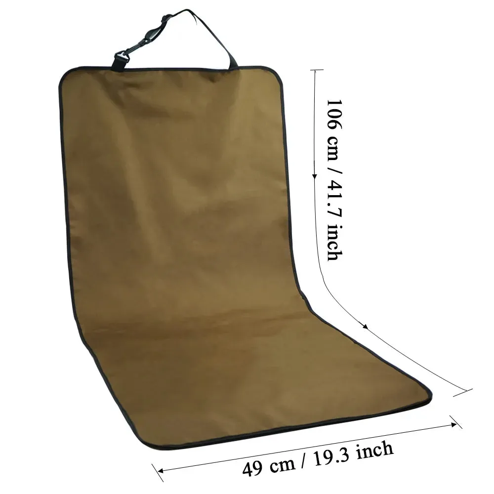 Waterproof Single Back Seat Pet Cover Protector Mat